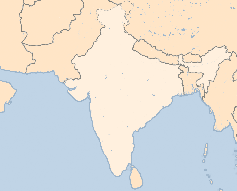 Kartta Intia