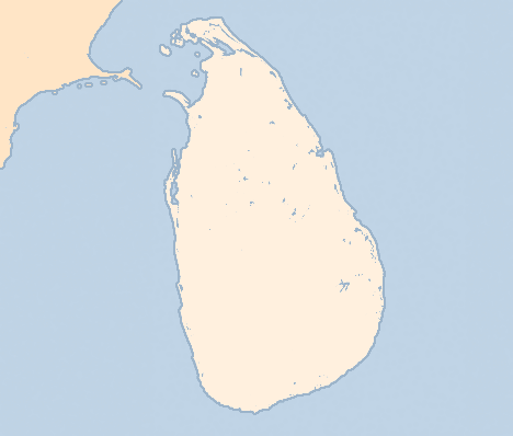 Kartta Sri Lanka